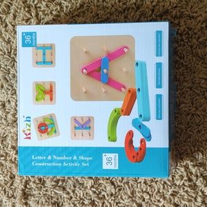 Kizh letter and number homeschool set